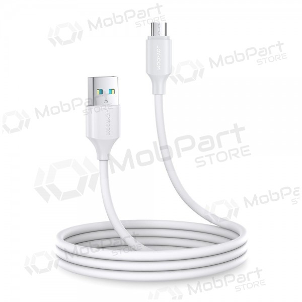 USB kabel Joyroom S-UM018A9 USB to MicroUSB 2.4A 1.0m hvit