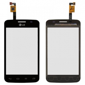 LG E445 (L4 2) Dual berøringssensitivt glass (svart)