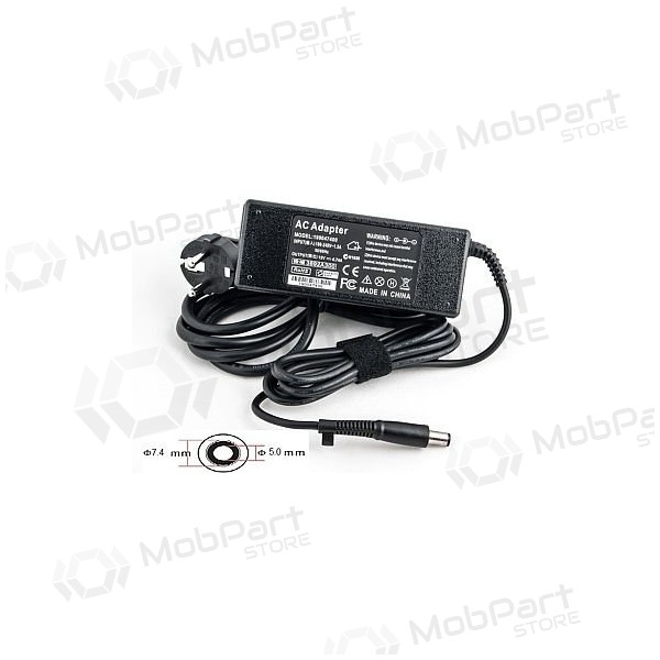 HP 90W. 18.5V, 4.9A bærbar lader HP 90W. 18.5V, 4.9A bærbar lader