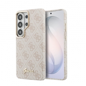 Samsung Galaxy S26 Ultra deksel - Guess PU 4G Script Metal Logo Magnetic
