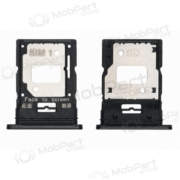 Xiaomi Mi 11 Lite 4G / 5G / 5G NE 2021 SIM-kortholder (svart)