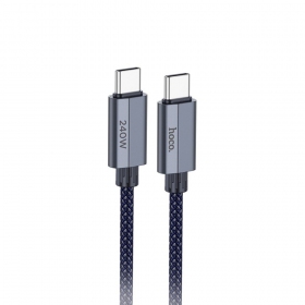 USB-C-kabel Hoco U134 USB-C til USB-C 1.8 m 240 W svart