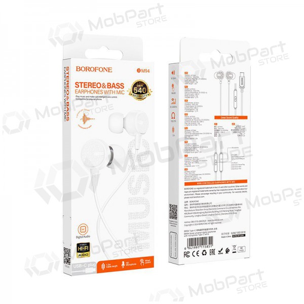 Hodetelefoner Borofone BM94 USB-C Hodetelefoner Borofone BM94 USB-C