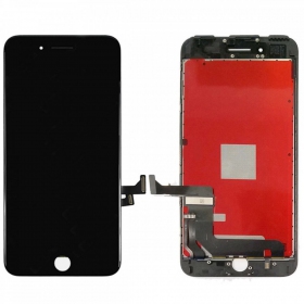 Apple iPhone 7 skjerm (svart) (refurbished, original)