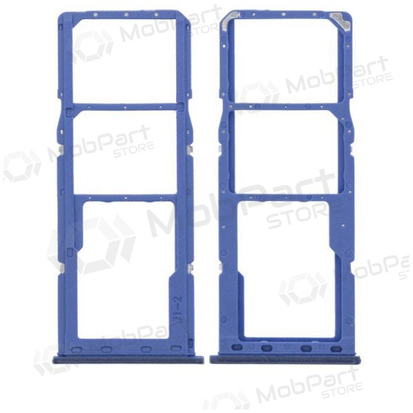Samsung A217 Galaxy A21s 2020 SIM kortholder (blå) (service pack) (original)