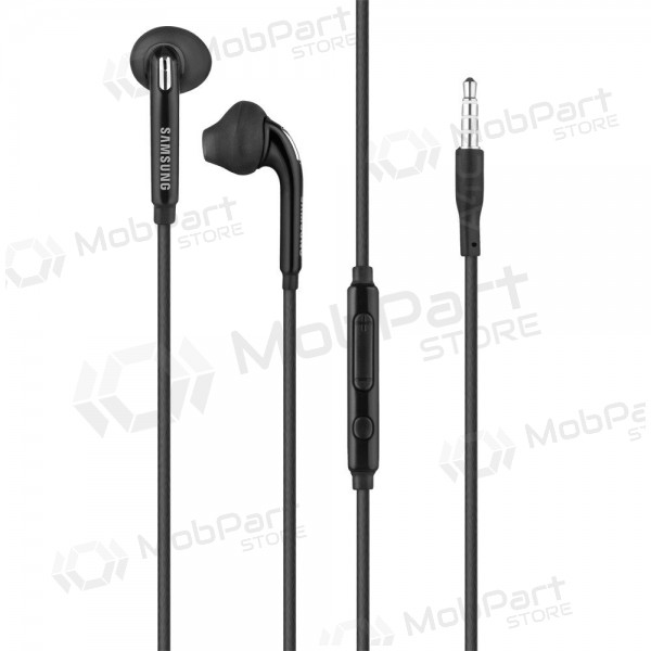 Samsung G920F Galaxy S6 (EO-EG920BB) 3,5mm hodetelefoner / headset (svart) (original)