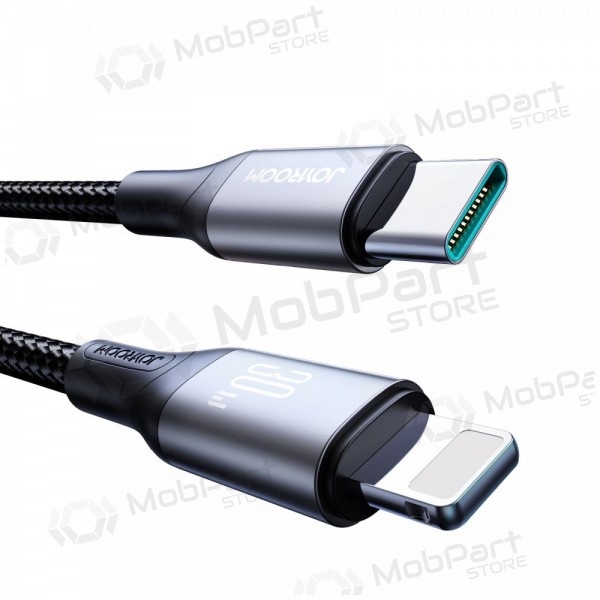 USB kabel Joyroom S-A28 USB-C to Lightning 30W 2.0m svart