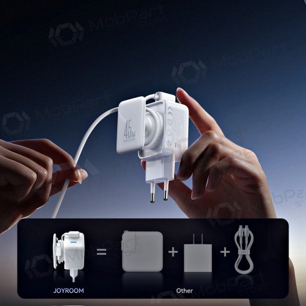 Lader Joyroom JR-TCL05 45W 2xUSB-C hvit
