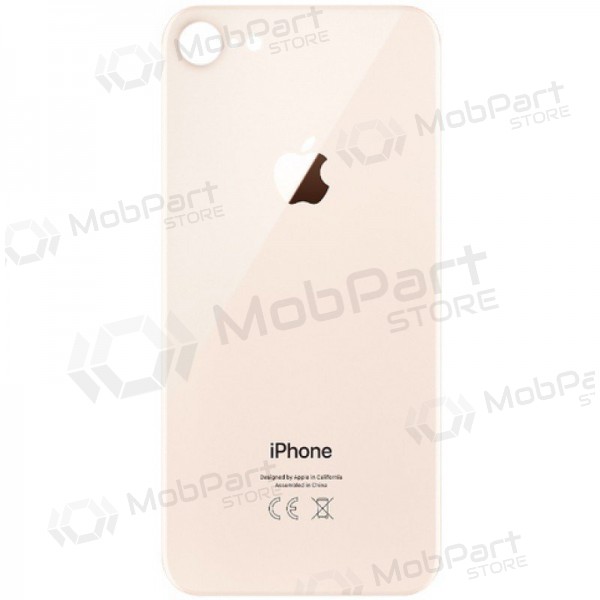 Apple iPhone 8 bakside (gyllen) (bigger hole for camera)
