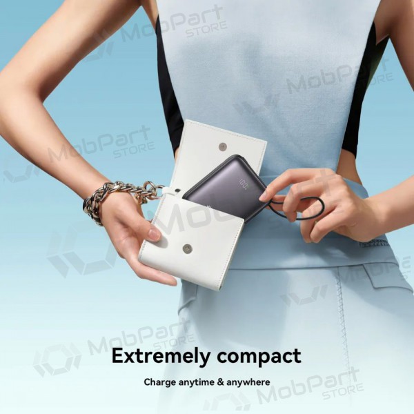 Powerbank Power Bank Joyroom JR-PBF27 22.5W Mini 10000mAh svart Powerbank Power Bank Joyroom JR-PBF27 22.5W Mini 10000mAh svart