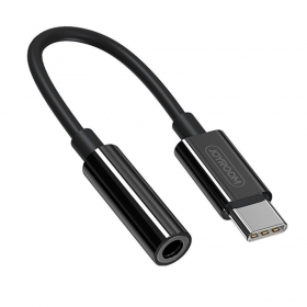 Lydadapter Joyroom SH-C1 USB-C til 3.5 mm svart