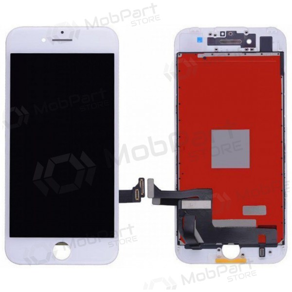 Apple iPhone 7 Plus skjerm (hvit) (Premium)