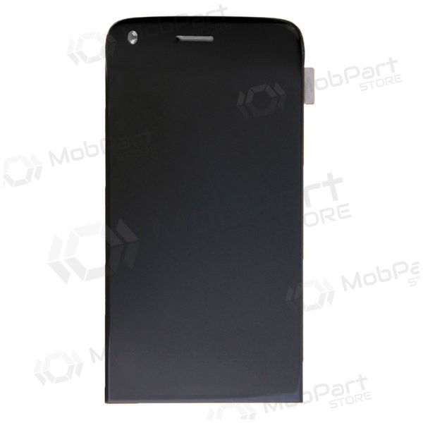 LG H850 G5 skjerm (med ramme) (svart) (service pack) (original)