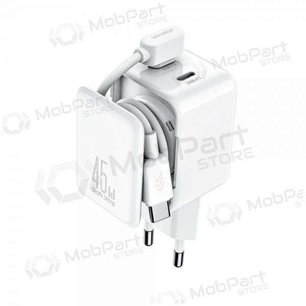 Lader Joyroom JR-TCL05 45W 2xUSB-C hvit