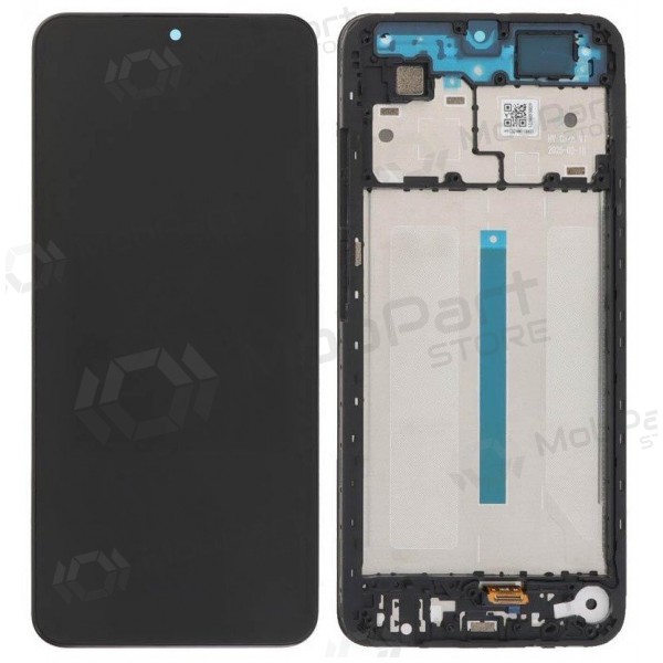 Ekranas Xiaomi Redmi A5 (Short Flex)med lietimui jautriu stikliuku og rėmeliu Black original (service pack)
