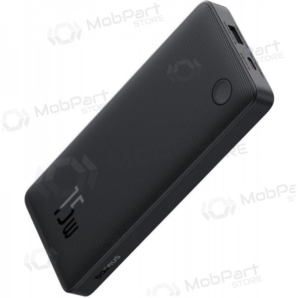 Powerbank Power Bank Baseus Airpow Lite 15W 10000mAh svart P10067500123-00 Powerbank Power Bank Baseus Airpow Lite 15W 10000mAh svart P10067500123-00