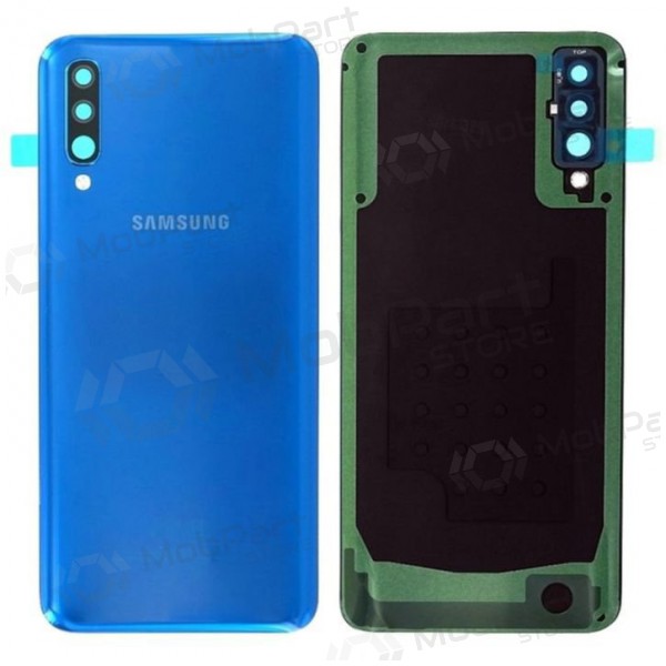 Samsung A505 Galaxy A50 2019 bakside (Prism Crush Blue) (brukt grade C, original)