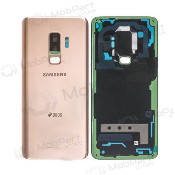 Samsung G965F Galaxy S9 Plus bakside gyllen (Sunrise Gold) (brukt grade A, original)