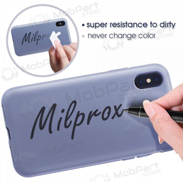 Apple iPhone 11 Pro deksel - Liquid Silicone 2.0mm (lavendelgrå)