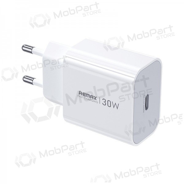 Telefonlader Remax CA09 30 W USB-C hvit