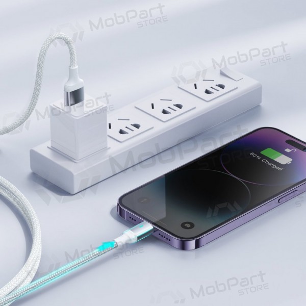 USB kabel Joyroom S-UL012A10 USB to Lightning 2.4A 1.2m hvit