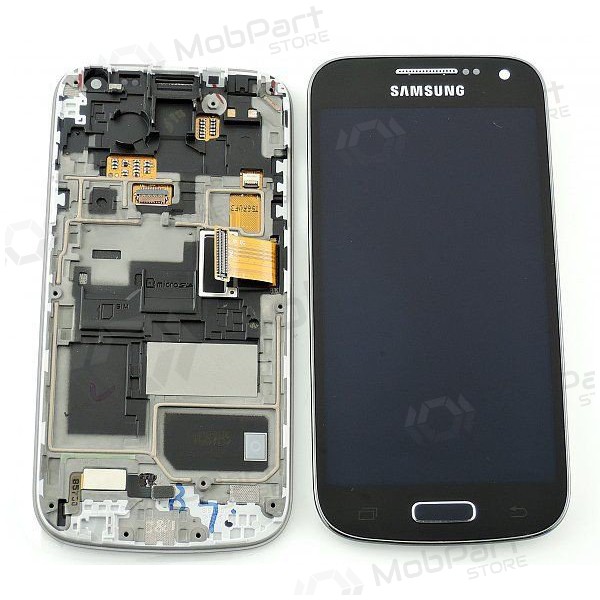 Samsung i9195 Galaxy S4 Mini skjerm (svart) (service pack) (original)