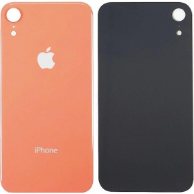 Apple iPhone XR bakside lyserød (coral) (bigger hole for camera)