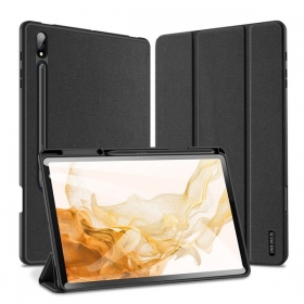Deksel / etui Dux Ducis Domo Samsung X210/X215/X216 Tab A9 Plus 11.0/X230/X235/X236 Tab A11 Plus 11.0 svart