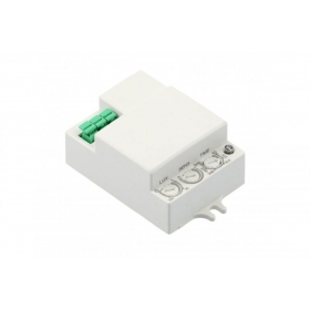 Mikrobanginis judesio jutiklis (500 W, 240 V, 360°, 1–8 m, IP20, hvit) GTV AE-SRC812-MIN2