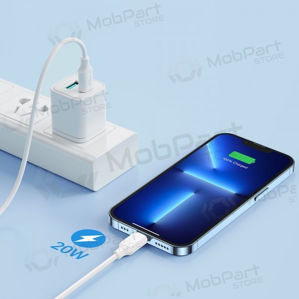 USB kabel Joyroom S-CL020A9 Type-C to Lightning 20W 1.0m hvit