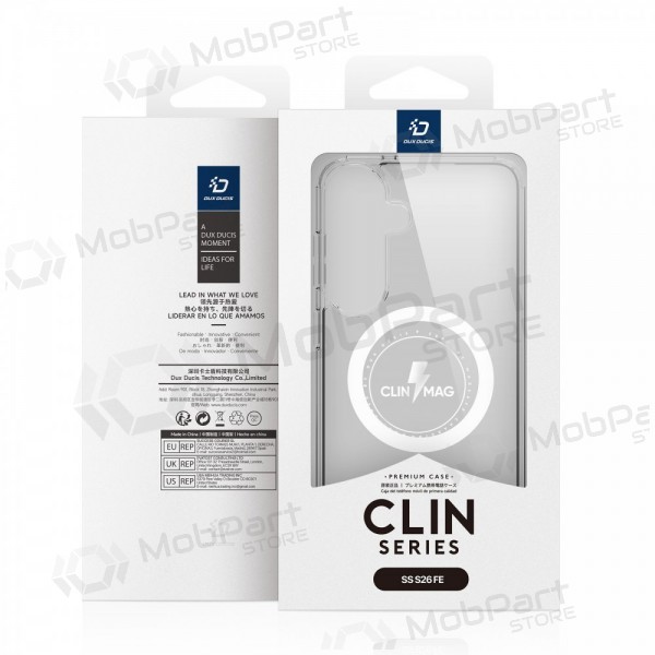 Samsung Galaxy S26 FE deksel - Dux Ducis Clin Magsafe (gjennomsiktig)