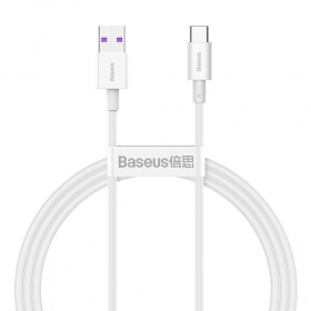 USB kabel Baseus Superior iš USB į Type-C 66W 2.0m hvit CATYS-A02