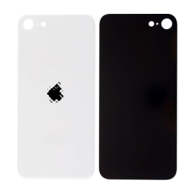 Apple iPhone SE 2020 / SE 2022 bakside (hvit) (bigger hole for camera)