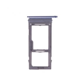 Samsung G960 Galaxy S9 / G965 Galaxy S9+ SIM kortholder (blå)