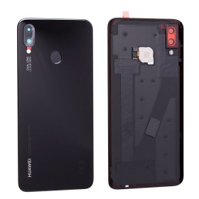 Huawei P Smart Plus bakside (svart) (brukt grade B, original)