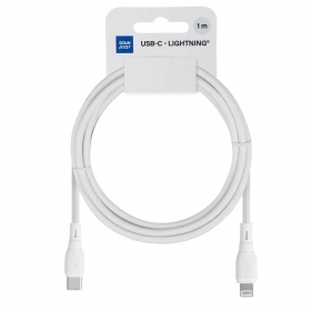 Lightning-kabel Blue Star PJ72-18-3 USB-C til Lightning 1 m hvit