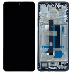 Xiaomi Redmi Note 13 Pro+ 5G skjerm (lilla) (med ramme) (original)