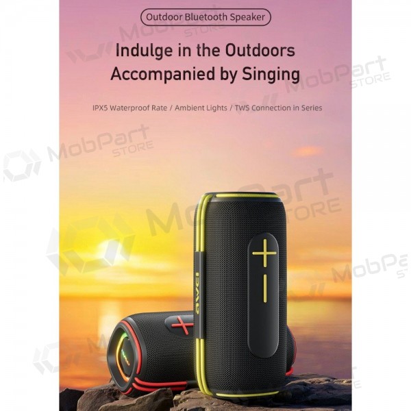 Bluetooth bærbar høyttaler Awei KA5 20W svart