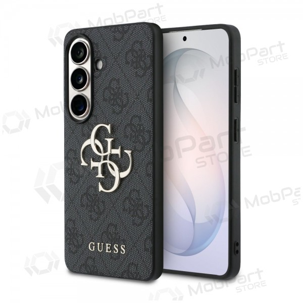 Samsung Galaxy S26 deksel - Guess PU 4G Metal Logo (grå)