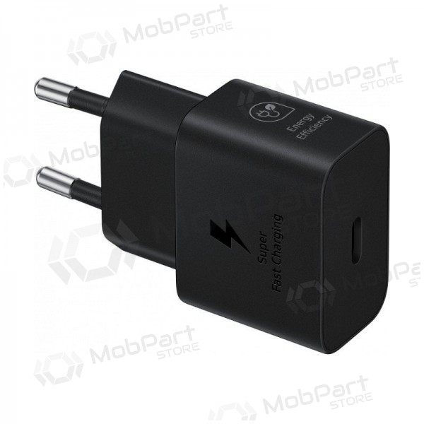 Lader original Samsung EP-T2510NBEGEU 25W i pakken svart