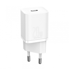 Lader buitinis Baseus Super Si 20W hvit CCSUP-B02