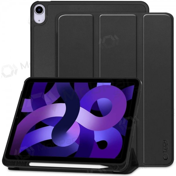Apple iPad Air (2020, 2022, 2024, 2025, 2026) deksel - Tech-Protect SmartCase Pen Holder (svart)