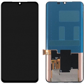 Xiaomi Mi Note 10 / Mi Note 10 Pro / Mi Note 10 Lite skjerm (svart) (OLED) - Premium