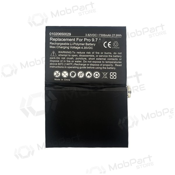 APPLE iPad pro 9.7 batteri / akkumulator (7306mAh)