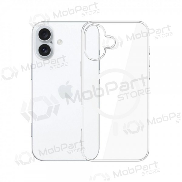 Apple iPhone 16 Plus deksel - 3MK Clear MagCase (gjennomsiktig)