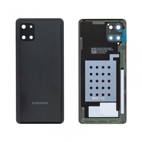 Samsung N770 Galaxy Note 10 Lite bakside svart (Aura Black) (brukt grade C, original)