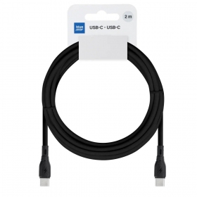 USB-C-kabel Blue Star PJ73-14-3 USB-C til USB-C 2 m 60 W svart