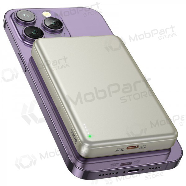 Powerbank Power Bank Hoco Q26A PD20W Magnetic 10000mAh gyllent Powerbank Power Bank Hoco Q26A PD20W Magnetic 10000mAh gyllent