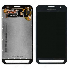 Samsung G715F Galaxy Xcover PRO skjerm (svart) (service pack) (original)