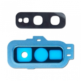 Samsung G970 Galaxy S10e kameraglass blå (Prism Blue)